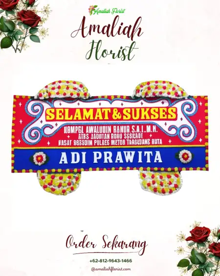 Papan Bunga Ucapan Selamat Venue Wedding Bsd